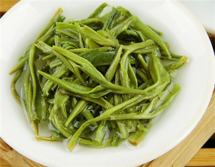 西湖龙井茶色泽